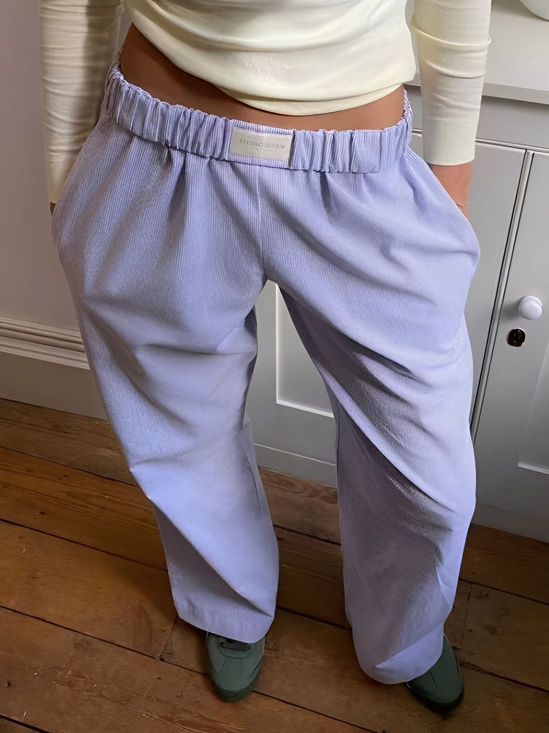 Malvina - Pantalones lounge cómodos y simples para mujeres