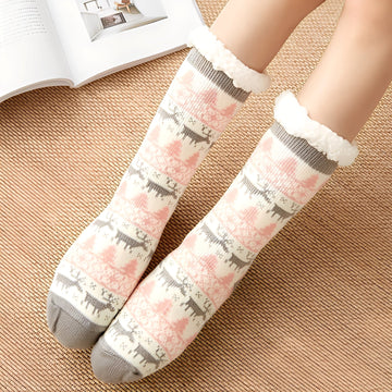 Karissa - Calcetines gruesos y cálidos para mujeres en el hogar