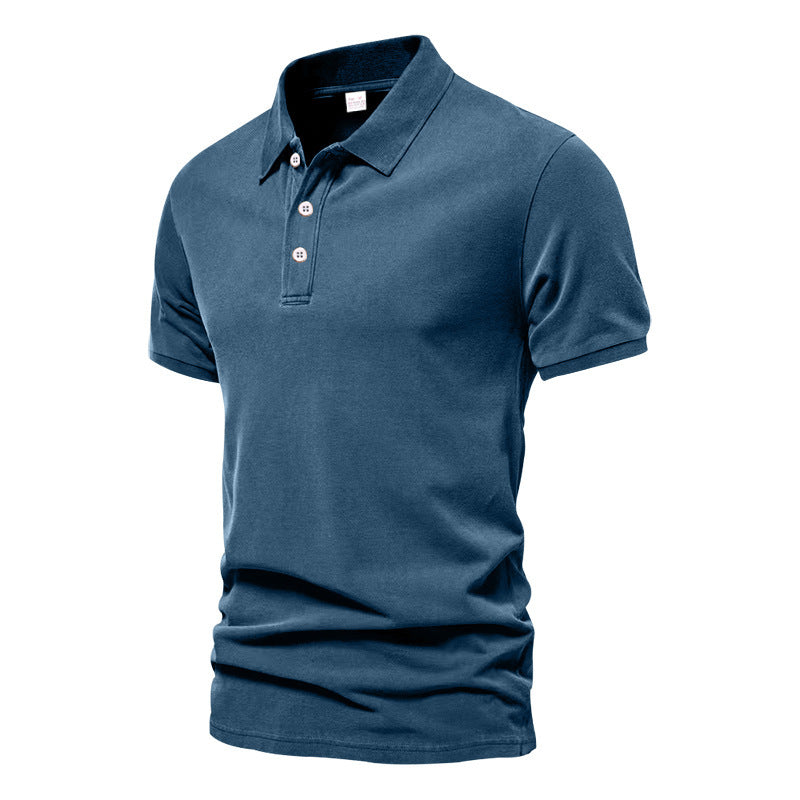 Evans - Polo de Manga Corta Casual para Hombres