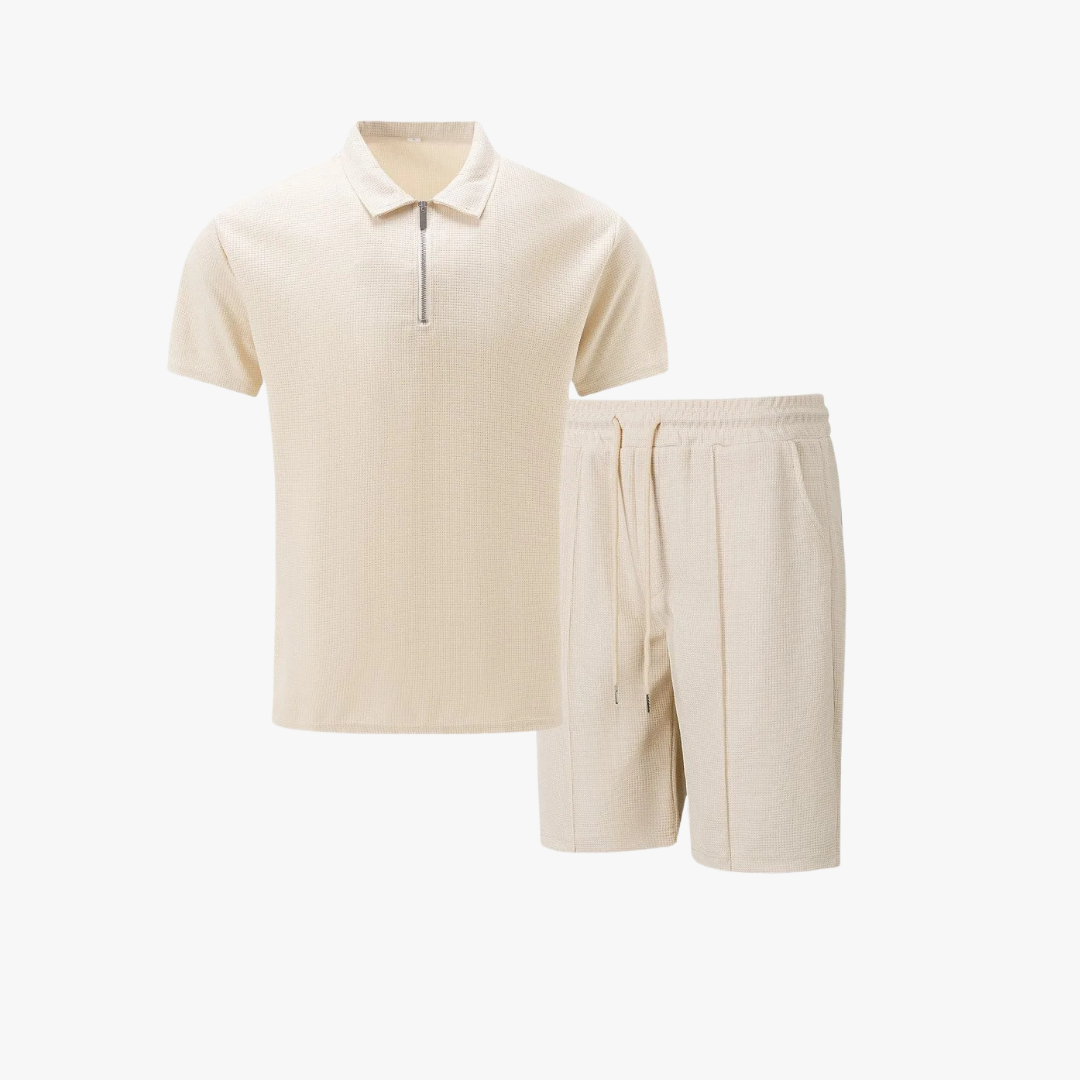 Zephyr - Hombres Algodón Co-ord Set Ajuste Relajado