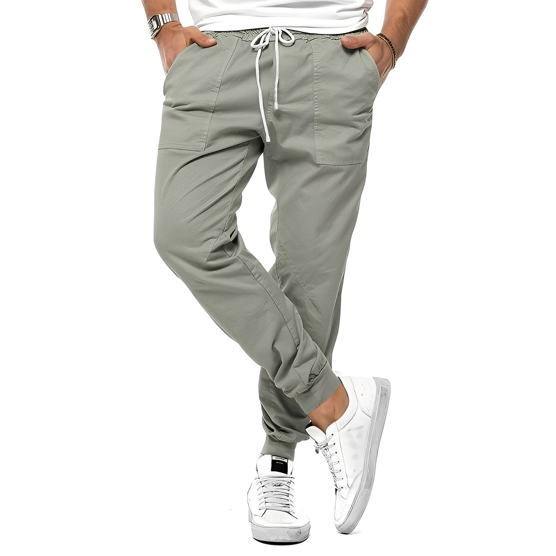 Cooper - Modernos Pantalones Deportivos Elásticos para Hombres