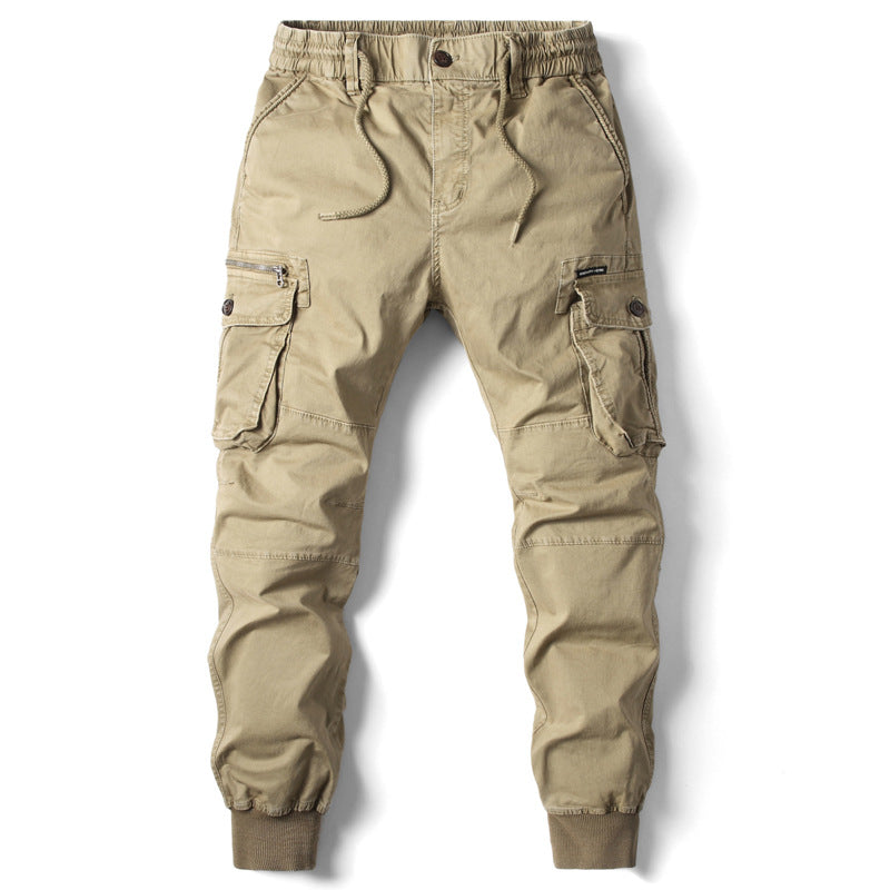 Trevor - Pantalón cargo casual con múltiples bolsillos para hombres