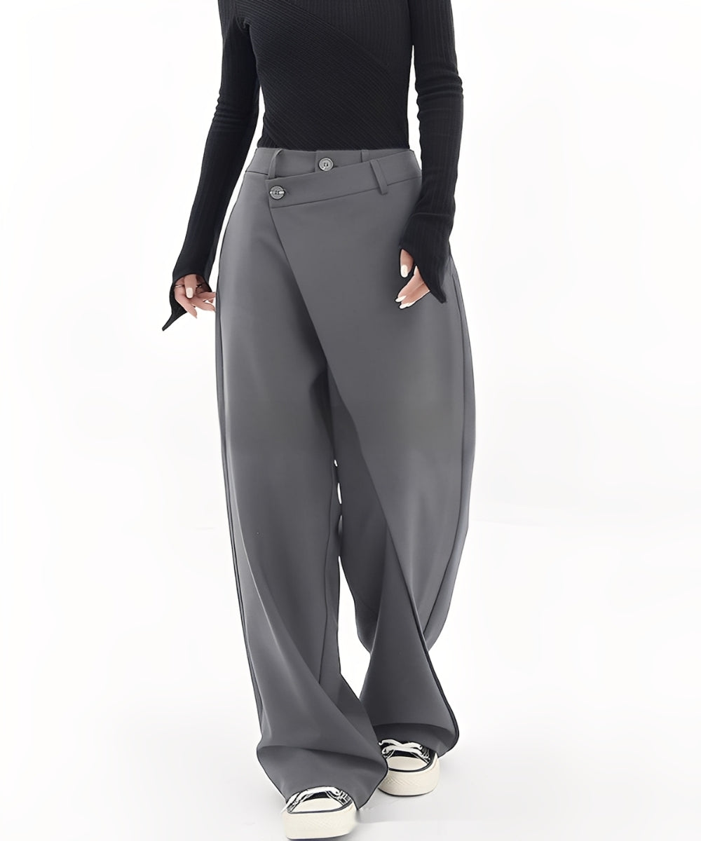 Arpa - Pantalón femenino elegante de corte ancho