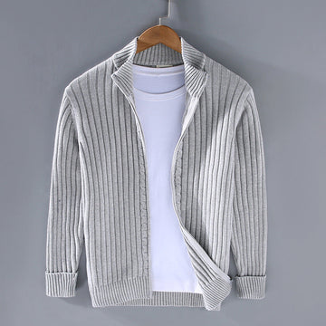 Brant - Cardigan de algodón informal para hombres