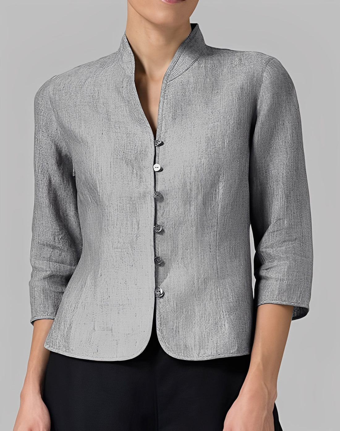 Lolicia - Blusa de Mujer Casual con Mangas 3/4