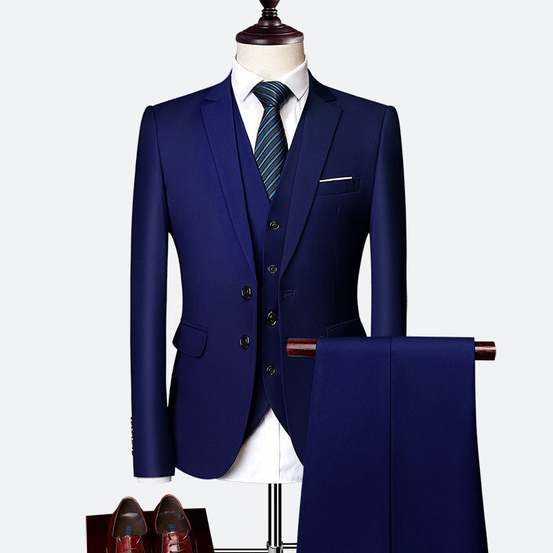 Colson - Conjunto de traje de 3 piezas para hombres con estilo elegante