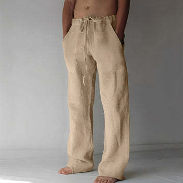 Wilmer - Pantalón de Lino Informal para Hombres