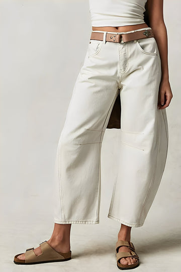 Jocelyn - Jeans anchos y casuales para mujeres