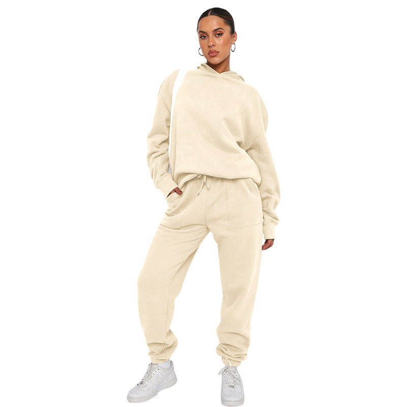 Minerva - Juego de sudadera con capucha informal para mujeres