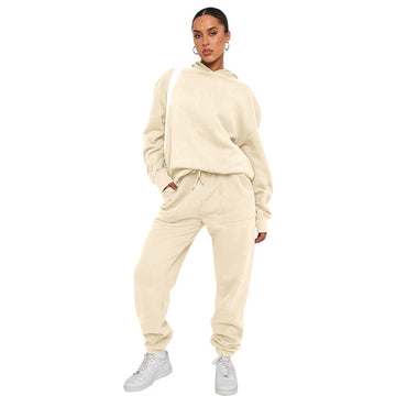 Minerva - Juego de sudadera con capucha informal para mujeres