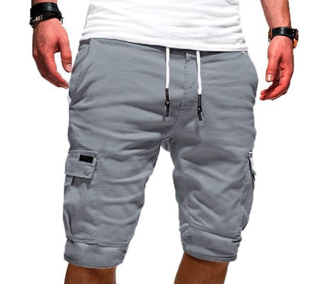 Bogdan - Shorts cargo sueltos de verano para hombre