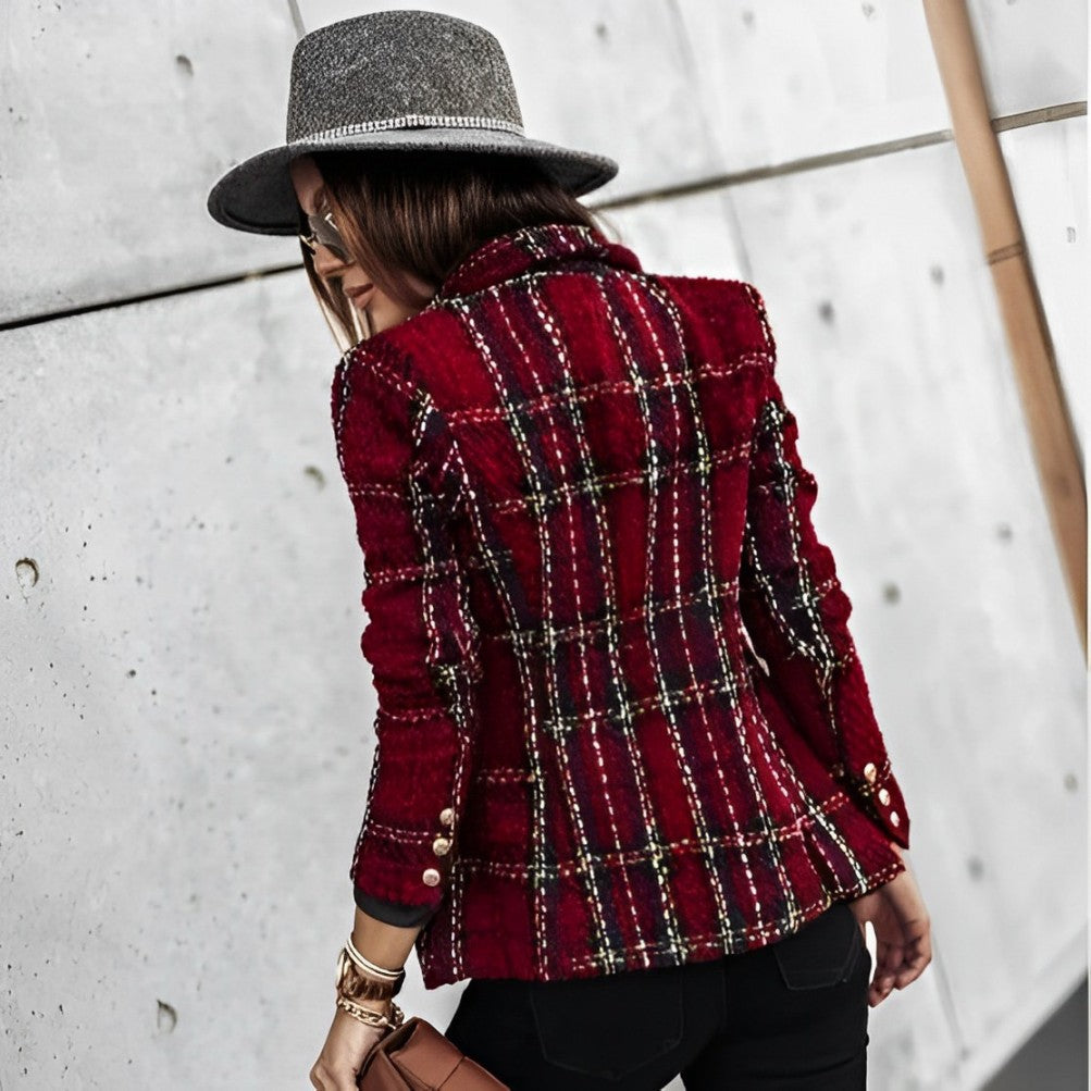 Cathryn - Blazer elegante de doble botonadura
