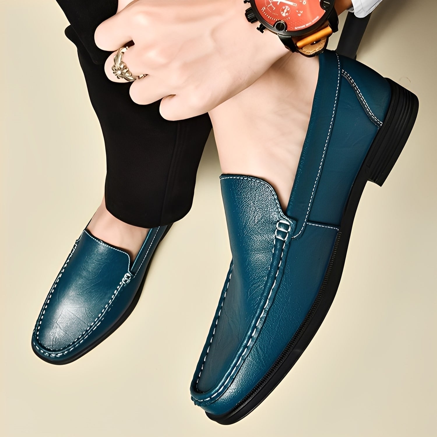 Corwin - Zapatos de Cuero Formales para Hombre