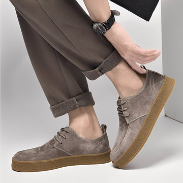 Riordan - Zapatos elegantes de gamuza para hombres