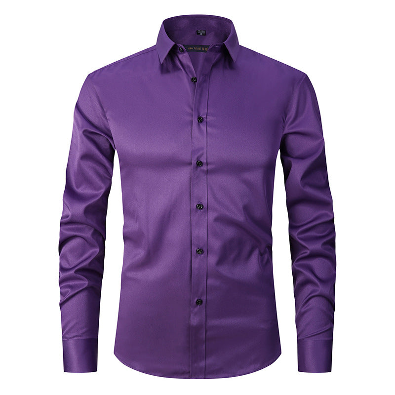 Ronan - Camisa formal de manga larga para hombres