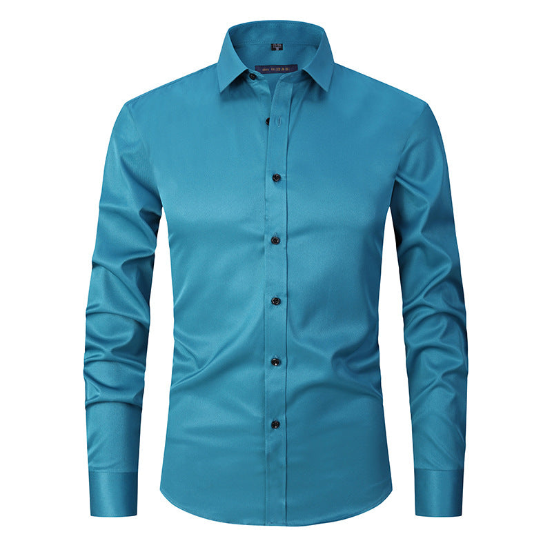 Ronan - Camisa formal de manga larga para hombres