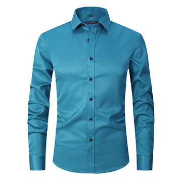 Ronan - Camisa formal de manga larga para hombres