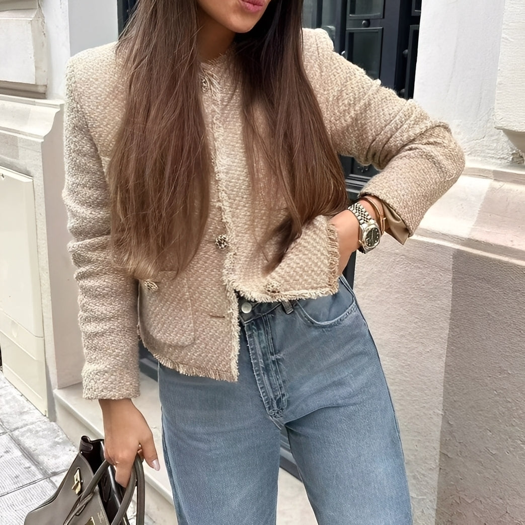 Racquel - Chaqueta de Lana Elegante para Mujeres