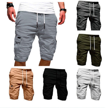Bogdan - Shorts cargo sueltos de verano para hombre