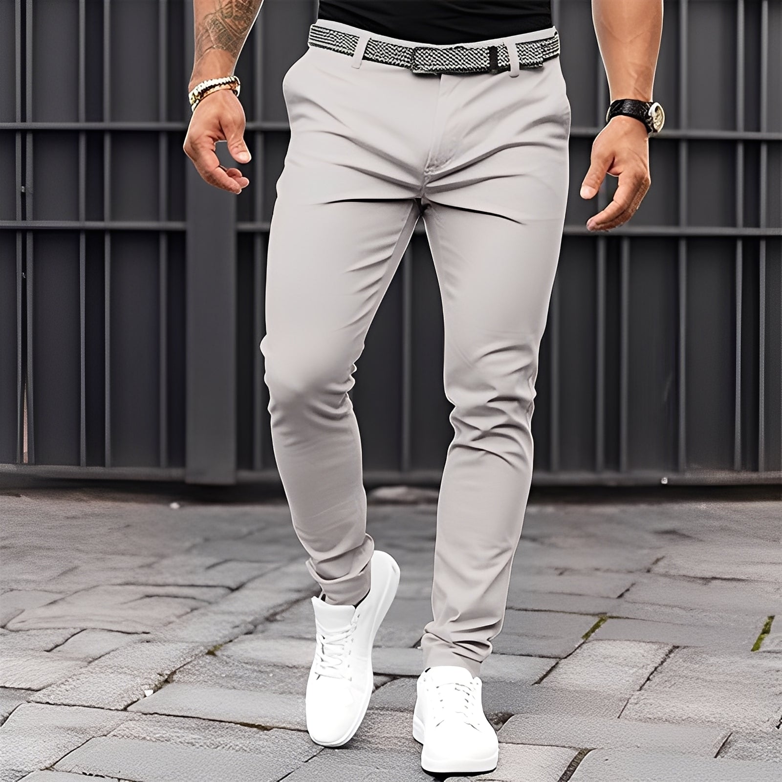 Raphael - Pantalón ceñido y casual para hombres