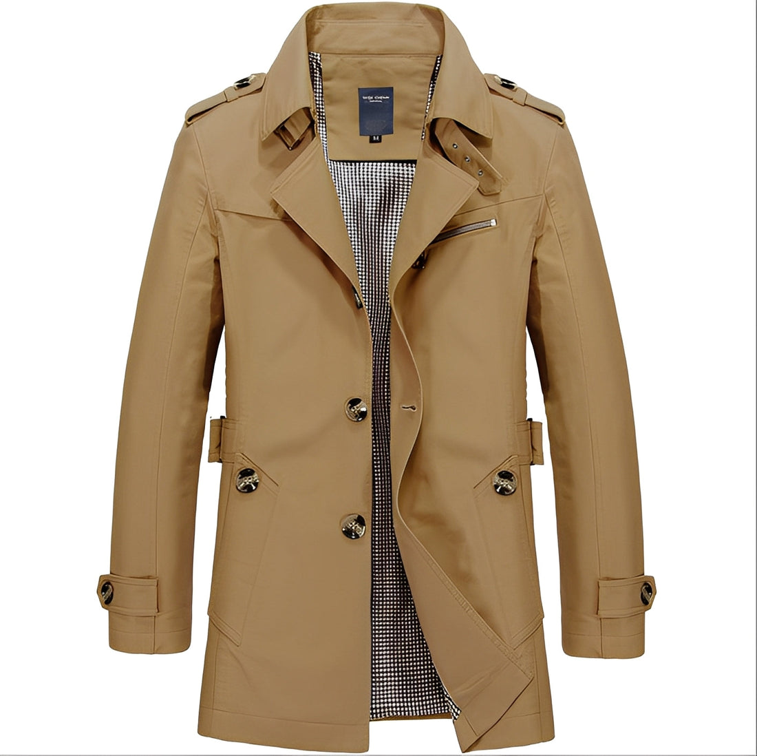 Harry - Chaqueta cortavientos de longitud media para hombres