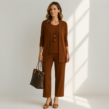 Aurella - Elegante conjunto tres piezas para mujeres