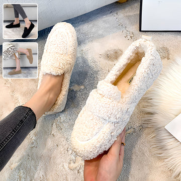 Mara - Zapatos mocasines de invierno cálidos para mujeres