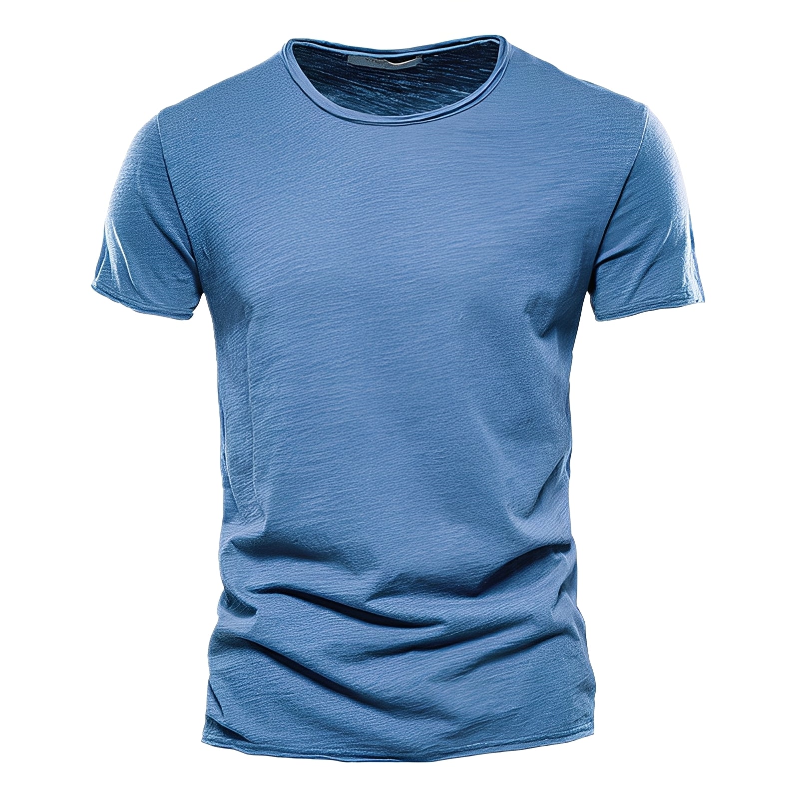 Roderick - Camiseta de Algodón con Manga Corta para Hombres