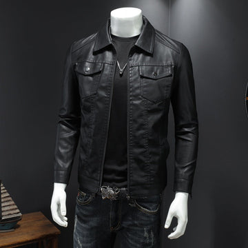 Nelson - Prenda Casual de Cuero para Hombres