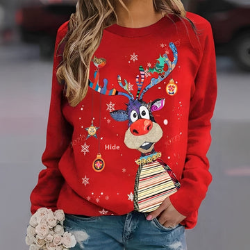 Quinty - Jersey navideño para mujeres