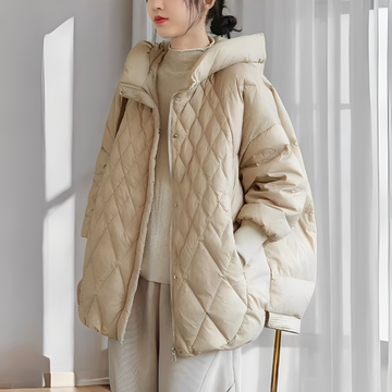 Abigail - Chaqueta de invierno con cremallera para mujeres