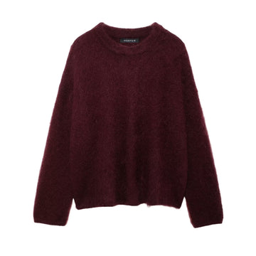 Valorie - Suéter informal de mezcla de mohair para mujeres