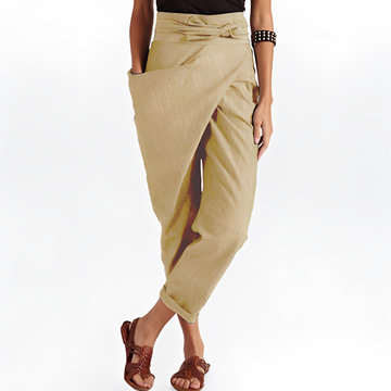 Courteney - Pantalones Harem de Cintura Alta para Mujeres