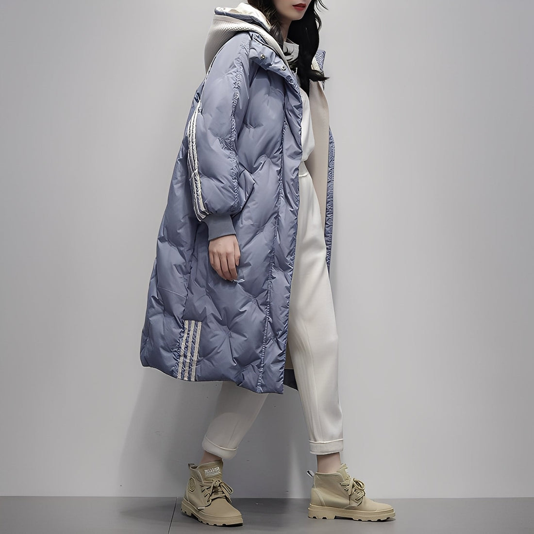 Lianne - Abrigo elegante y cálido de plumas para mujer