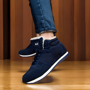 Kayson - Botas de nieve para hombres elegantes y cálidas