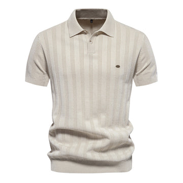 Paxton - Poloshirt Casual de Lana Merina para Hombres