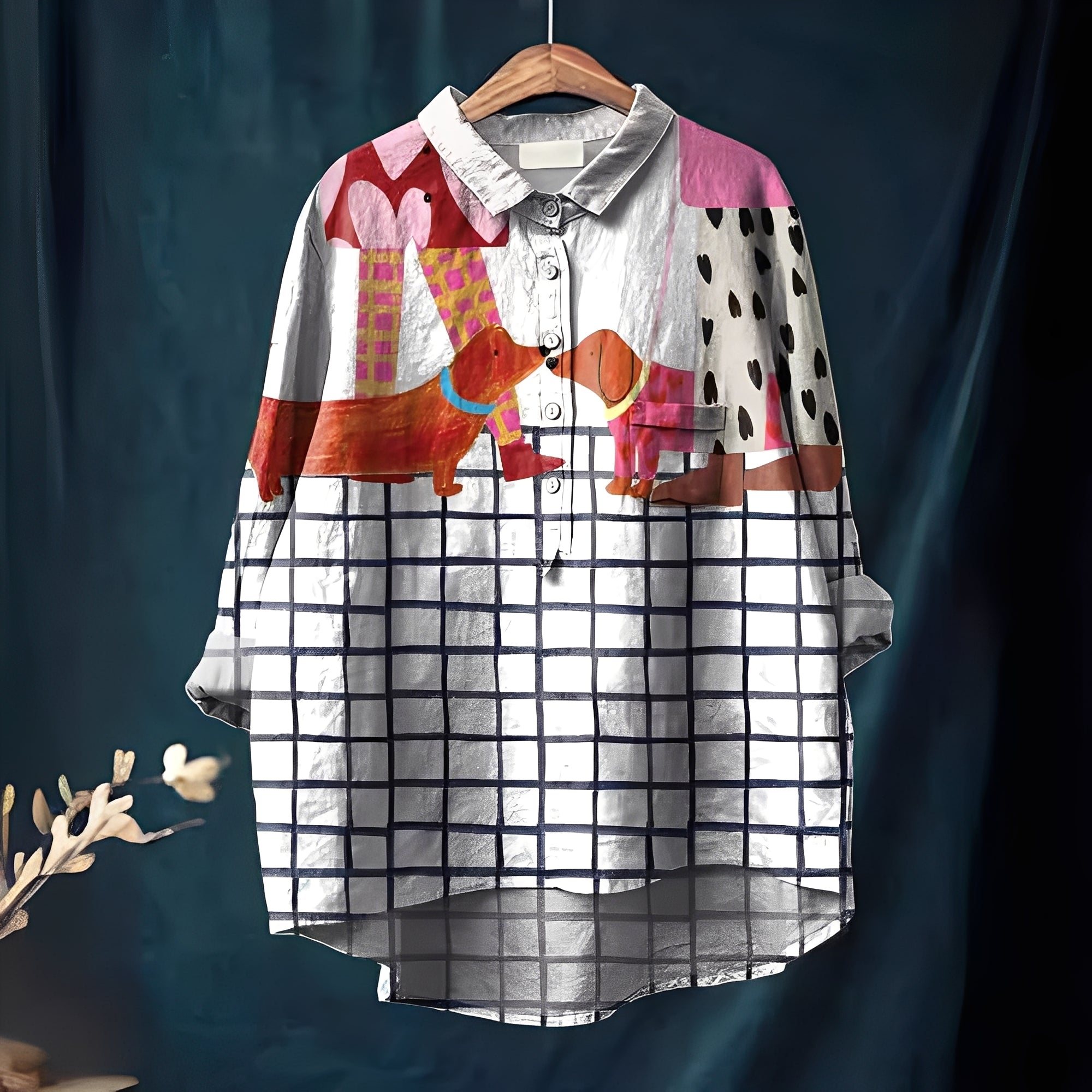 Gwenaël - Camisas clásicas de mujer con manga larga