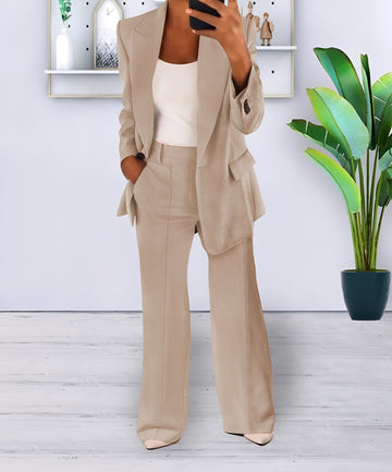 Cortney - Sofisticado conjunto formal de dos piezas para damas