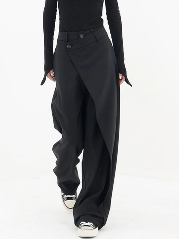 Luciana – Pantalón Chic de Pierna Ancha
