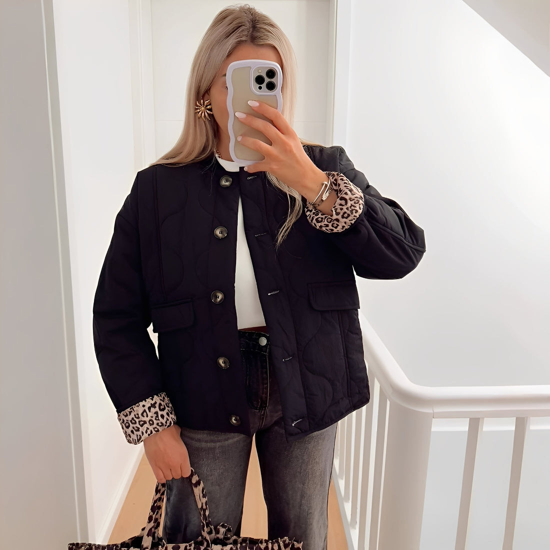 Arienne - Abrigo casual elegante y suelto para mujeres