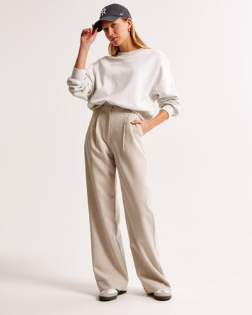 Estelle - Pantalones Plisados Mujer a Medida