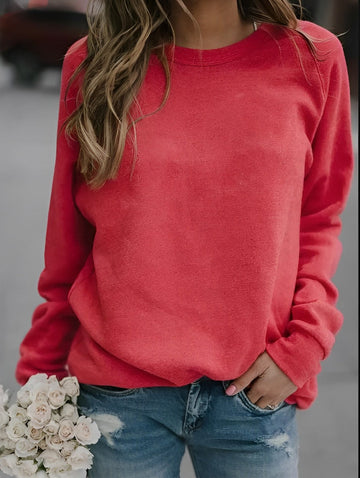 Amber - Jersey suave con cuello redondo para días fríos