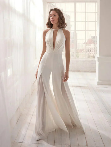 Lorna - Mono elegante con cuello en V chic para mujer