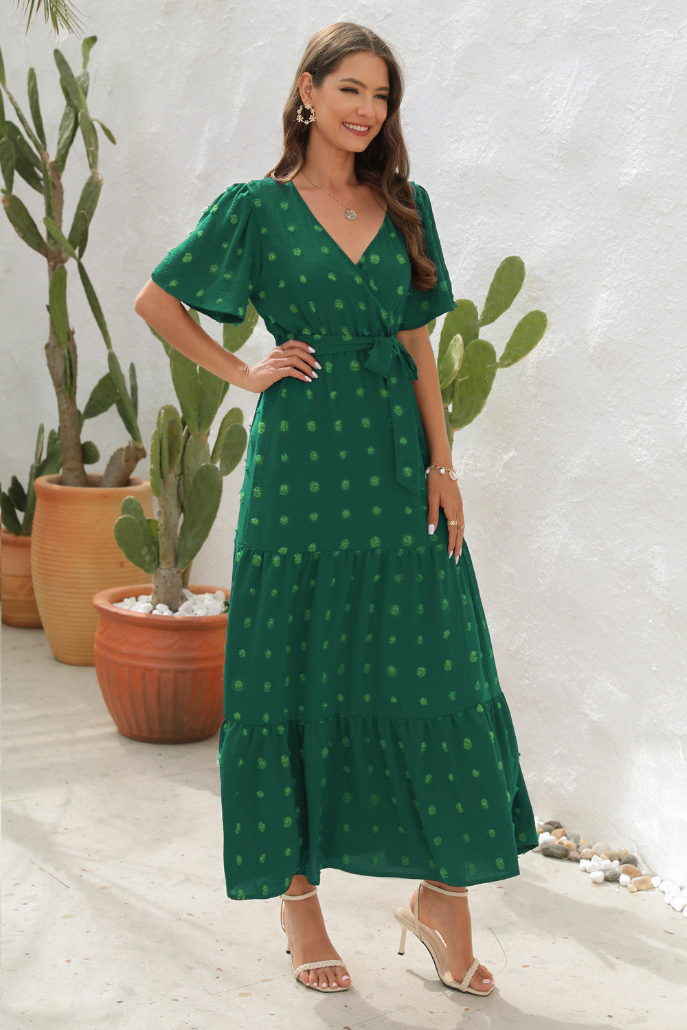 Leonie - Vestido midi ligero y veraniego para mujer.