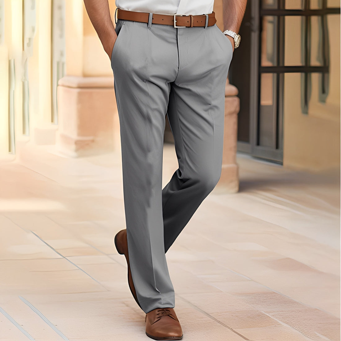 Clayton - Pantalones Formales de Negocios para Hombre