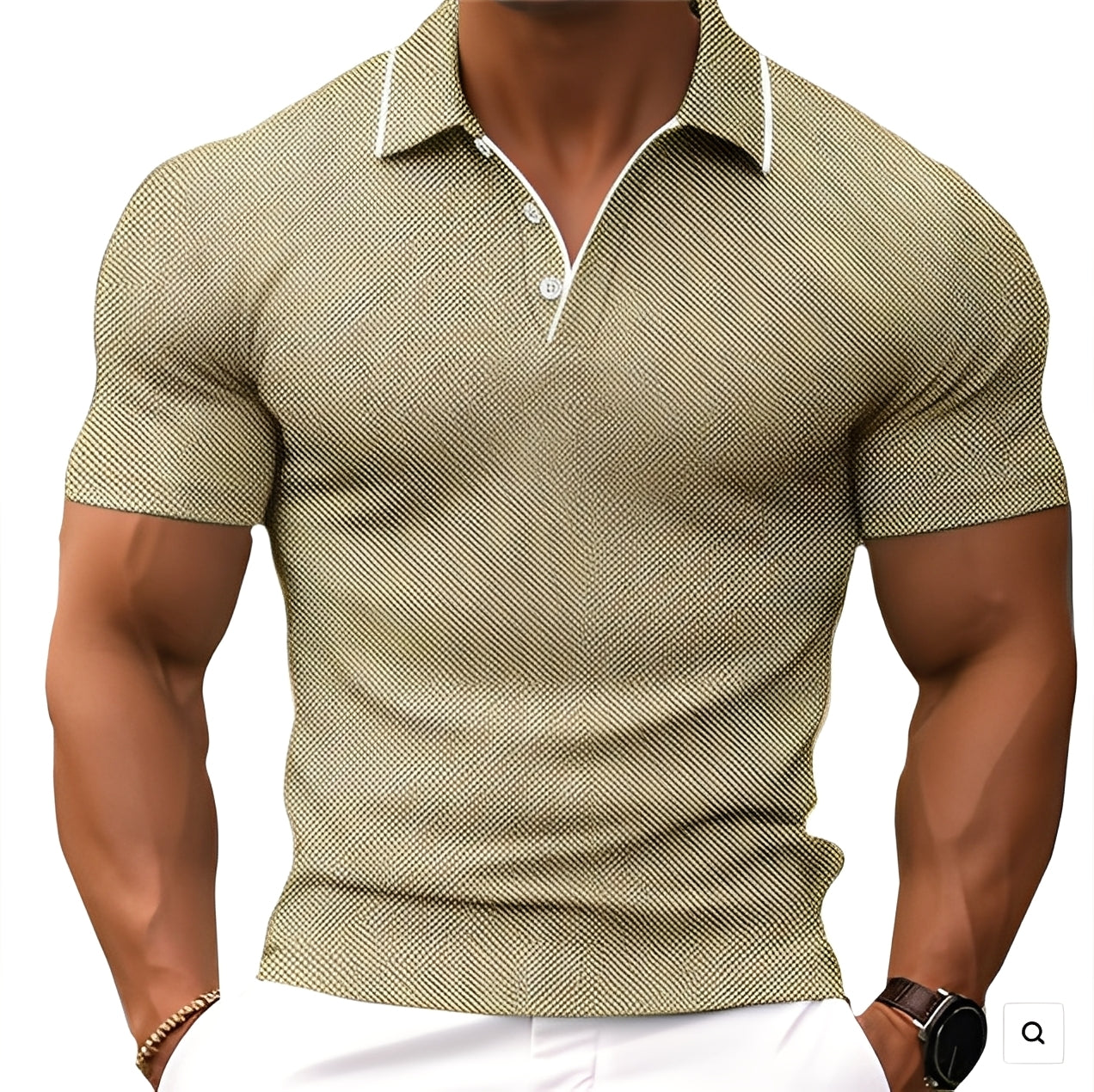 Florence - Polo Informal con Botones para Hombres