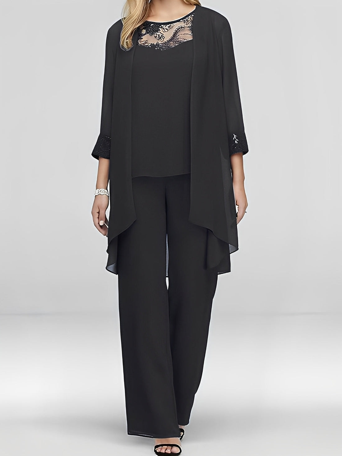 Nathalie - Elegante conjunto de tres piezas para mujeres