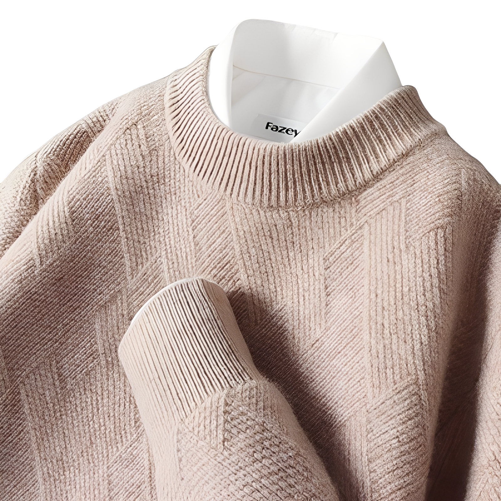 Winfred - Suéter formal de cashmere con ajuste holgado para hombres