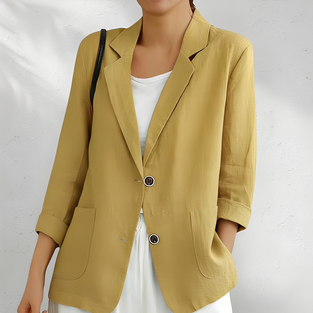 Divinna - Blazer de verano informal para mujer