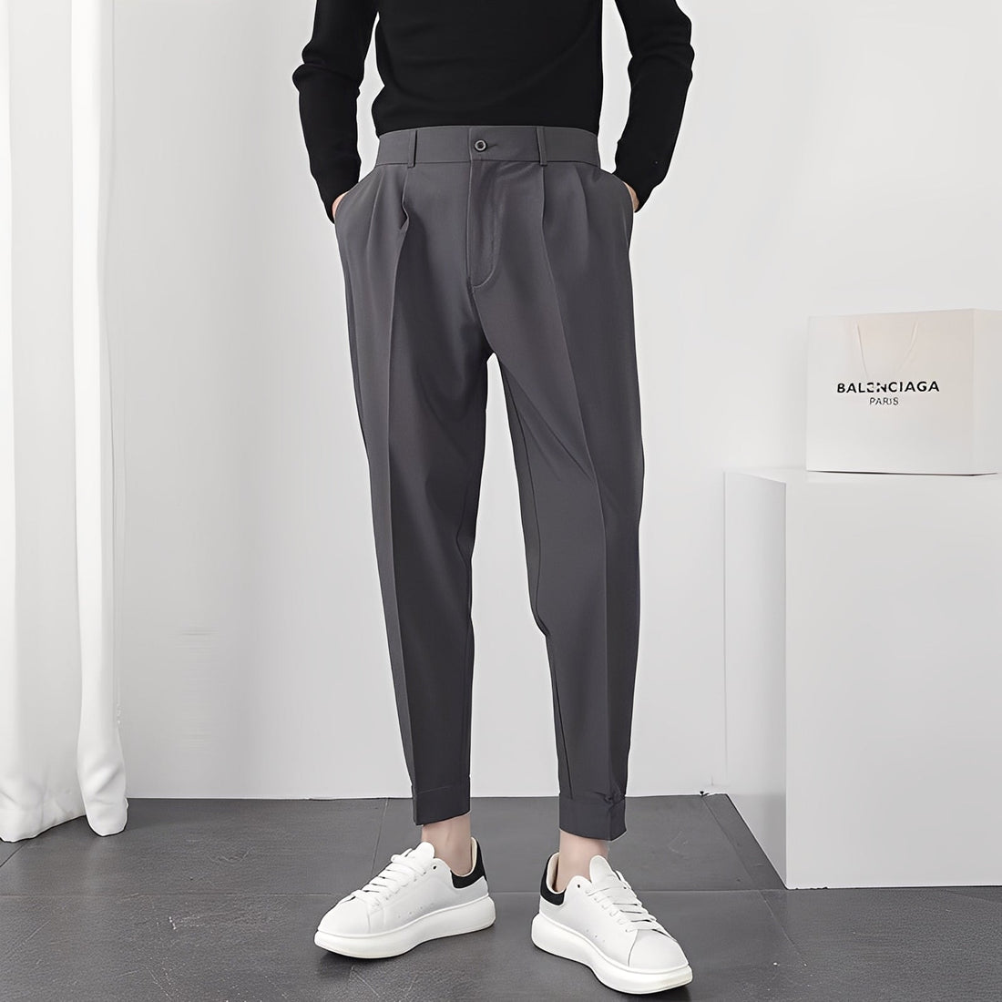 Micheal - Pantalón moderno, cómodo y suelto para hombres